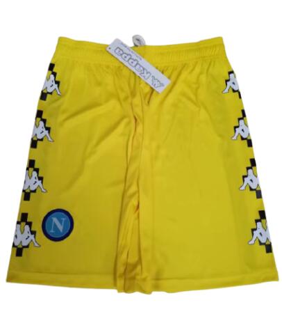 pantaloncini napoli 2021-2022 Edizione Commemorativa giallo